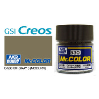Gunze Mr Color C530 IDF Grey 3 Modern 10mL Lacquer Paint