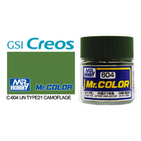 Gunze Mr Color C604 IJN Type21 Camoflage 10mL Lacquer Paint