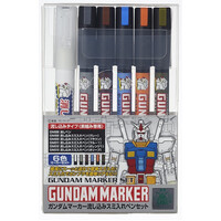 GSI Creos Gundam Marker Extra Thin Type for Panel Lines Set