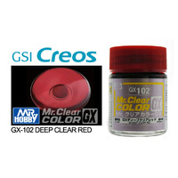 Gunze Mr Clear Color GX Deep Clear Red GX102