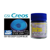 Gunze Mr Clear Color GX Deep Clear Blue GX103