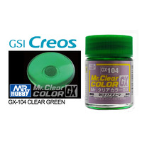Gunze Mr Clear Color GX Clear Green GX104