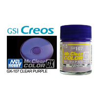 Gunze Mr Clear Color GX Clear Purple GX107