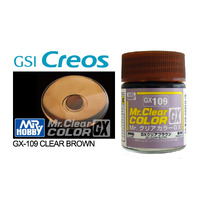 Gunze Mr Clear Color GX Clear Brown GX109