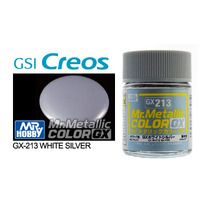 Gunze Mr Metallic Color GX White Silver GX213