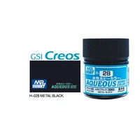 Gunze Acrylic H028 Metallic Gloss Black