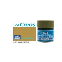 Gunze Acrylic H071 Semi-Gloss Middle Stone
