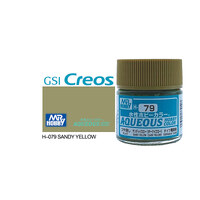 Gunze Acrylic H079 Semi-Gloss Sandy Yellow