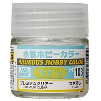 Gunze Mr Hobby Aqueous H103 Premium Clear Flat