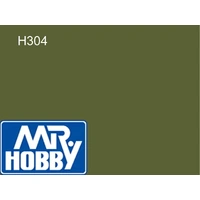 Gunze Acrylic H304 Semi-Gloss Olive Drab (FS 34087)