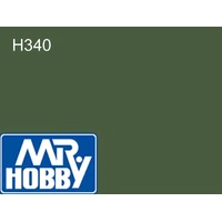 Gunze Acrylic H340 Semi-Gloss Field Green (FS 34097)