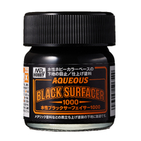 Gunze Mr Hobby Aqueous HSF03 Black Surfacer 1000