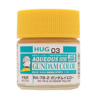 Gunze Mr Hobby Aqueous HUG03 Gundam Yellow
