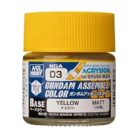 Mr Hobby Gundam Assemble Colour Yellow 10ml