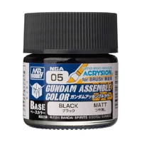 Mr Hobby Gundam Assemble Colour Black 10ml