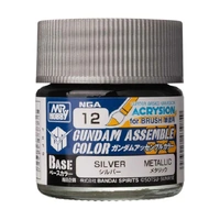 Mr Hobby Gundam Assemble Colour Silver 10ml