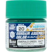 Mr Hobby Gundam Assemble Colour Emerald Green 10ml