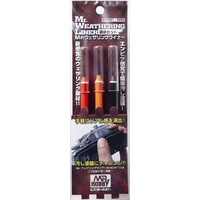 Gunze PP201 Mr Weathering Liner Rust Color Set