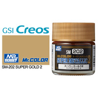 Gunze SM202 Mr. Color Super Metallic 2 Super Gold 2