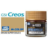 Gunze SM202 Mr. Color Super Metallic 2 Super Gold 2
