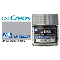Gunze SF203 Mr. Color Super Metallic 2 Super Iron 2