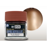 Gunze SM209 Mr. Color Super Metallic 2 Super Copper