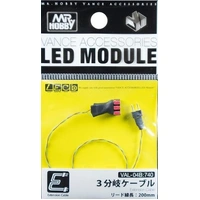 Gunze 3 Branch Cable for LEDs