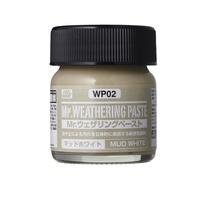 Gunze WP02 Mr Weathering Paste Mud White