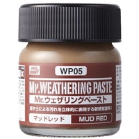 Gunze WP05 Mr Weathering Paste Mud Red
