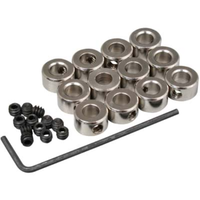 Great Planes Plated Wheel Collars 3/16inch (12), GPM-Q4309