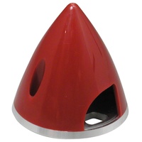 Great Planes Spinner 1-3/4 Nylon Aluminium Red