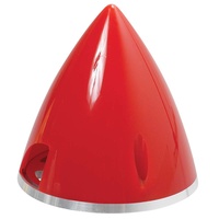 Great Planes Spinner 3 Nylon Aluminium Red