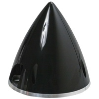 Great Planes Spinner 3 Nylon Aluminium Black