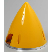 Great Planes Spinner 3-1/4 Nylon Aluminium Yellow