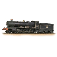 Graham Farish OO GWR 49XX 'Hall' 4971 'Stanway Hall' BR Lined Black (Early Emblem) [W]