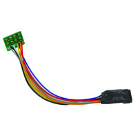 Graham Farish N 6 Pin Decoder Socket With Wiring Harness (x3)