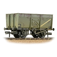 Graham Farish OO 16T Steel Slope-Sided Mineral Wagon BR Grey (Early) [W]