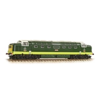 Graham Farish N Class 55 'Deltic' D9009 'Alycidon' BR Two-Tone Green (Small Yellow Panels)