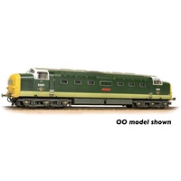 Graham Farish N Class 55 'Deltic' D9001 'St. Paddy' BR Two-Tone Green (Full Yellow Ends) - Weathered