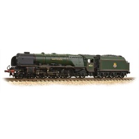 Graham Farish N LMS Princess Coronation 46221 'Queen Elizabeth' BR Lined Green (Early Emblem)