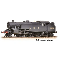 Graham Farish N LMS Fairburn Tank 2278 LMS Black (Revised) - Weathered