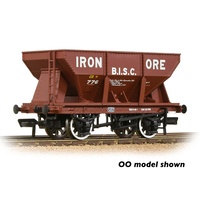 Graham Farish N 24T Iron Ore Hopper 'B.I.S.C. Iron Ore' Red