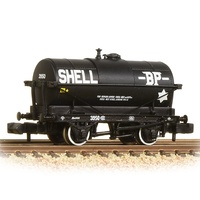 Graham Farish N 14T Tank Wagon 'Shell BP' Black