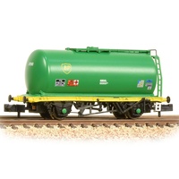 Graham Farish N BR 45T TTA Tank Wagon 'BP' Green