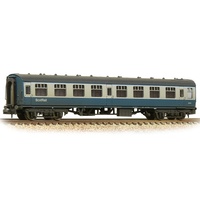 Graham Farish N BR Mk1 SK Second Corridor BR Blue & Grey (ScotRail) - Weathered