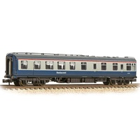 Graham Farish N BR Mk1 RU Restaurant Unclassified BR Blue & Grey - Weathered