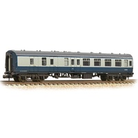 Graham Farish N BR Mk1 BSK Brake Second Corridor BR Blue & Grey - Weathered