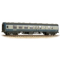 Graham Farish N BR Mk1 BSK Brake Second Corridor BR Blue & Grey (ScotRail) - Weathered