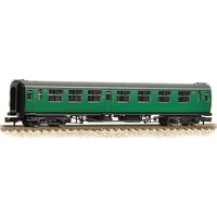 Graham Farish N SR Bulleid Composite Corridor BR (Ex-SR) Malachite Green