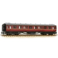 Graham Farish N GWR Hawksworth Second Corridor BR Maroon